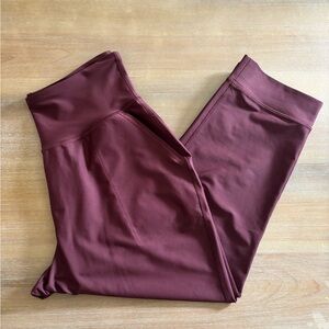 Old Navy Active PowerSoft, Burgundy, Size Large